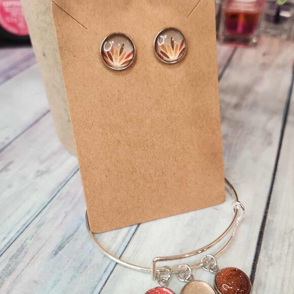 Thanksgiving Jewlery- Bracelet and Earring Combo - Picture 7 of 7